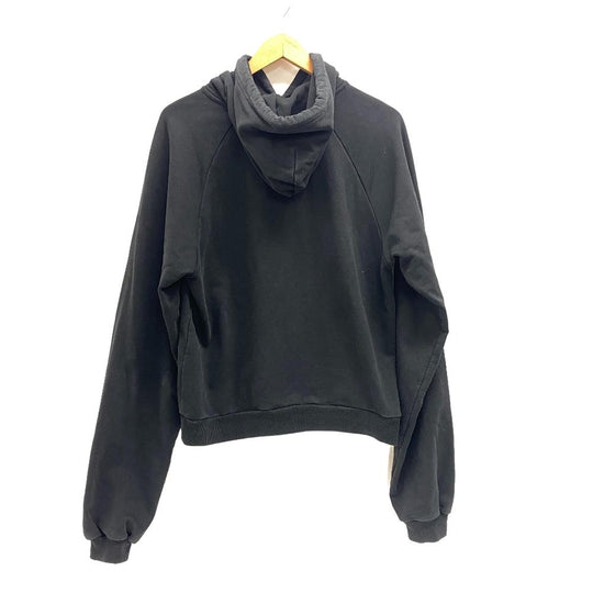 BALENCIAGA Hoodie 571194 cotton black 19 years S mens S Used Authentic