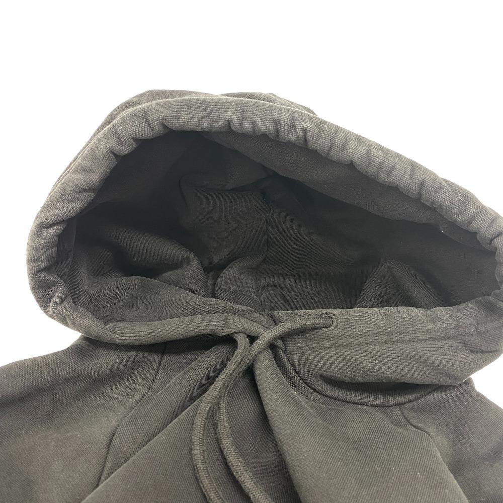 BALENCIAGA Hoodie 571194 cotton black 19 years S mens S Used Authentic