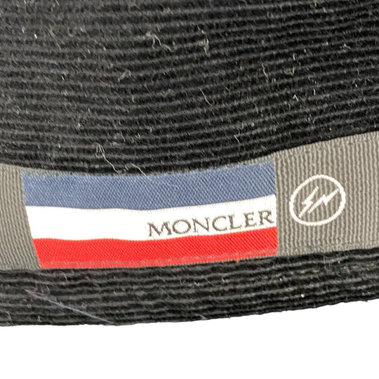 MONCLER Down jacket Cotton, Polyester black 2018 Stadium Jumper SVEN Fujiwara Hiroshi mens 1 Used Authentic