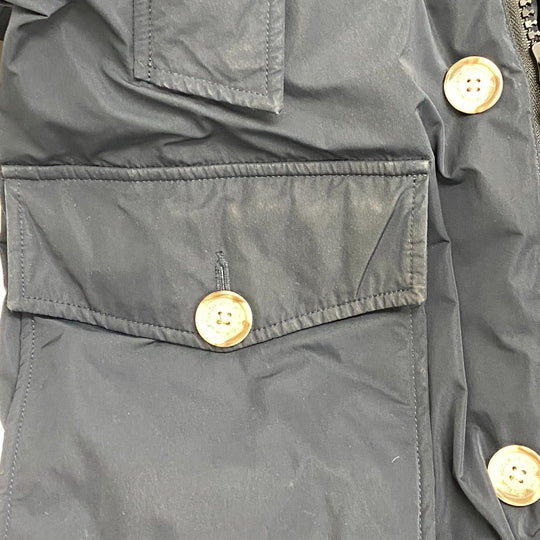WOOLRICH Down jacket Polyester, Nylon Navy WOCPS2708D LUXURY ARCTIC PARKA mens XS Used Authentic