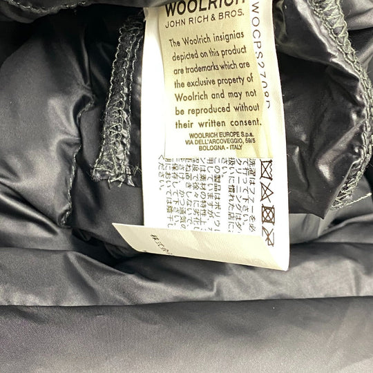 WOOLRICH Down jacket Polyester, Nylon Navy WOCPS2708D LUXURY ARCTIC PARKA mens XS Used Authentic