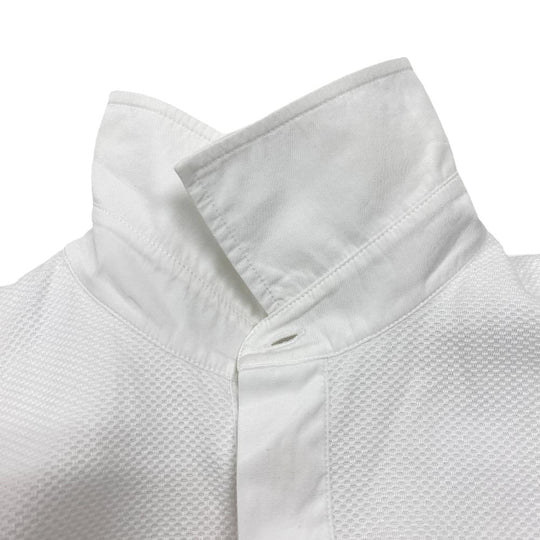 Christian Dior Long sleeve shirt 841B05A3356 cotton white I40 Bee embroidery mens 36 Used Authentic