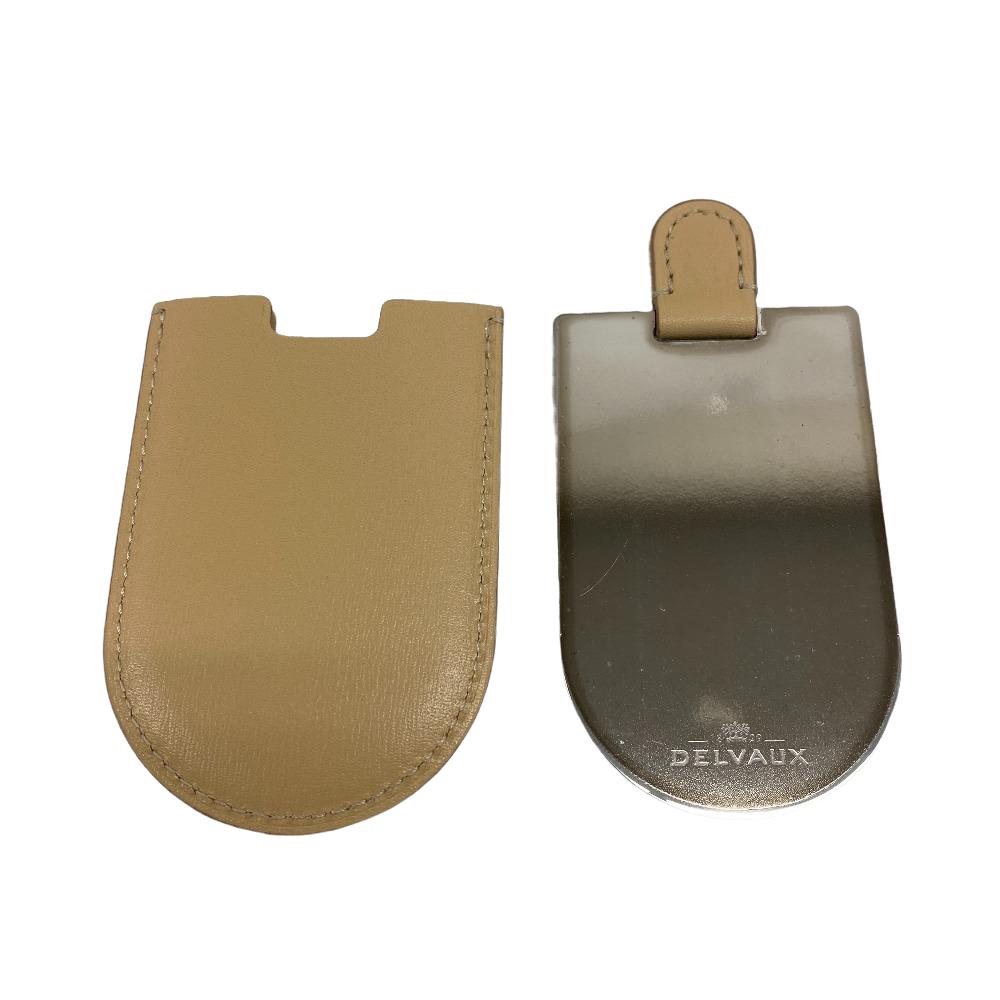 DELVAUX Handbag leather Bordeaux 2WAY Shoulder Bag fur Temperate Small Women Used Authentic