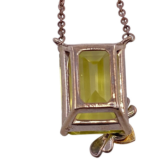 TIFFANY&Co. Necklace Ag925 �~ Au750 gold Natural stone Return to TIFFANY & Co. Women Used Authentic