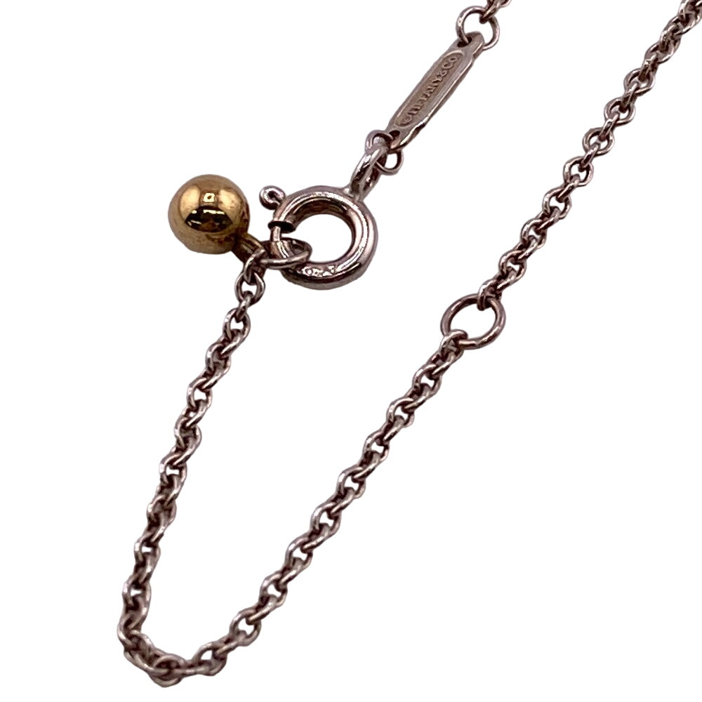 TIFFANY&Co. Necklace Ag925 �~ Au750 gold Natural stone Return to TIFFANY & Co. Women Used Authentic