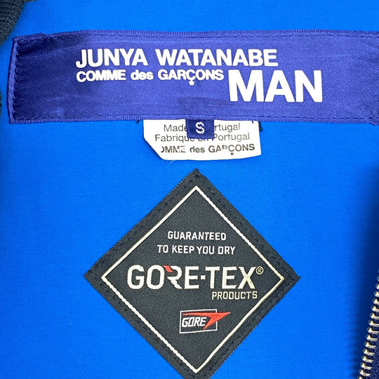 JUNYA WATANABE COMME des GARCONS MAN Mountain Hoodie WT-J408 Nylon, Cotton blue S AD2017 Gore-Tex mens S Used Authentic