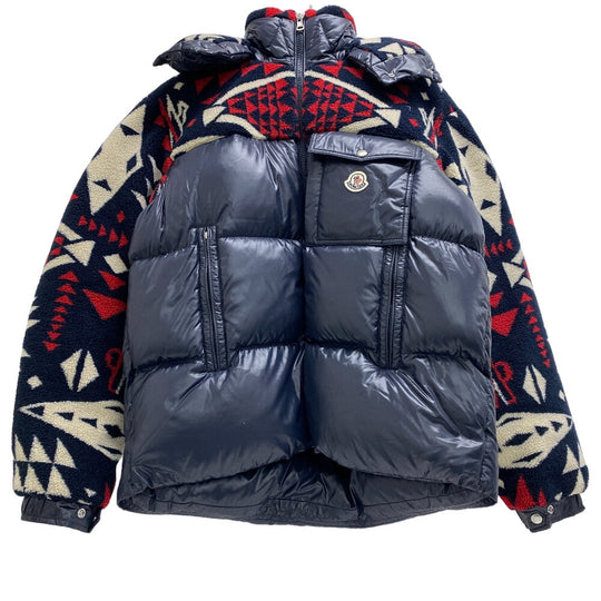 MONCLER Down jacket Nylon, Boa Navy 5 22 years THYMELEE mens TG 5 Used Authentic