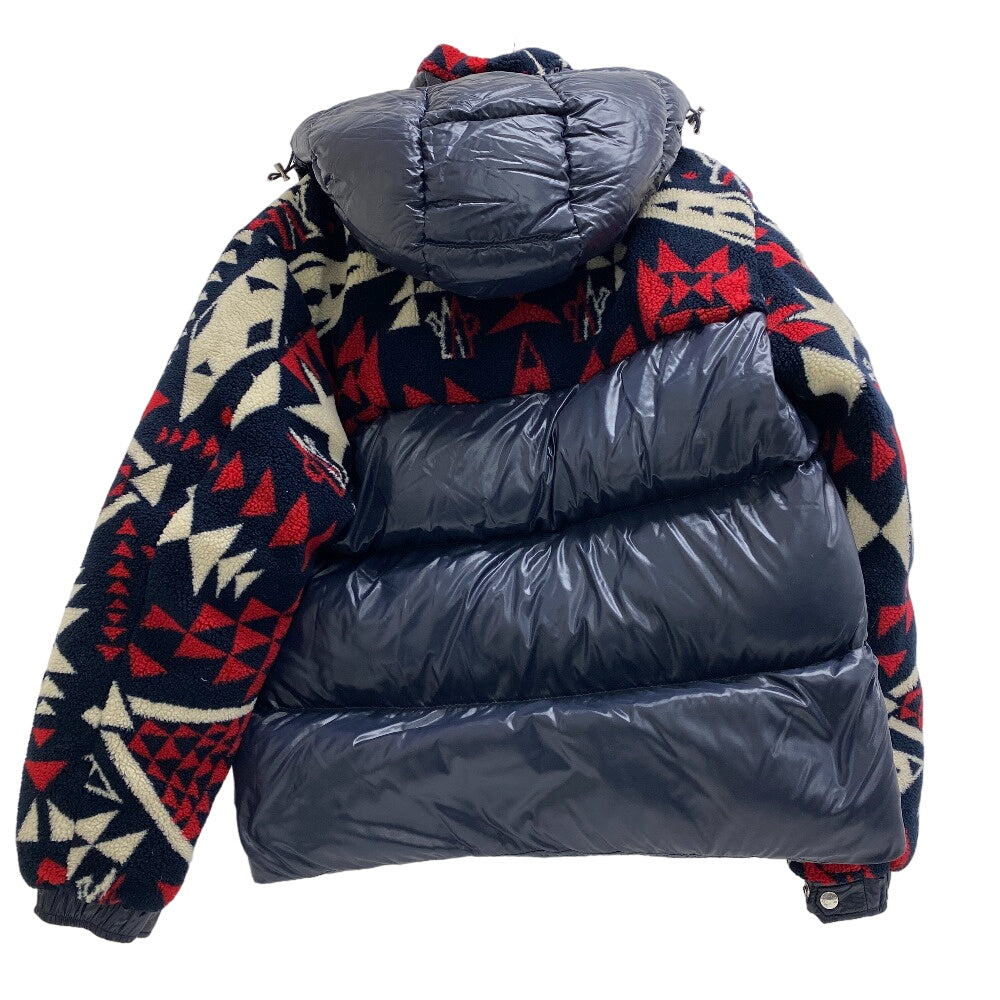 MONCLER Down jacket Nylon, Boa Navy 5 22 years THYMELEE mens TG 5 Used Authentic