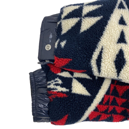 MONCLER Down jacket Nylon, Boa Navy 5 22 years THYMELEE mens TG 5 Used Authentic