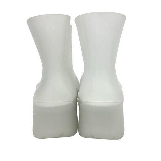 BOTTEGAVENETA boots rubber clear Rain boots ankle boots paddle Women(Unisex) 40 Used Authentic