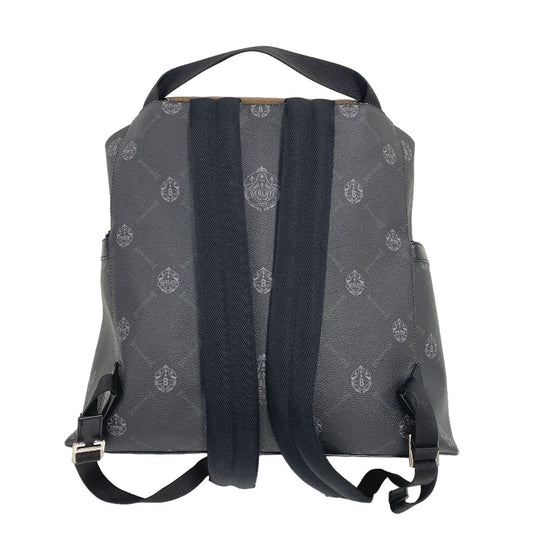 Berluti Backpack PVC, Leather black Hiker mens Used Authentic