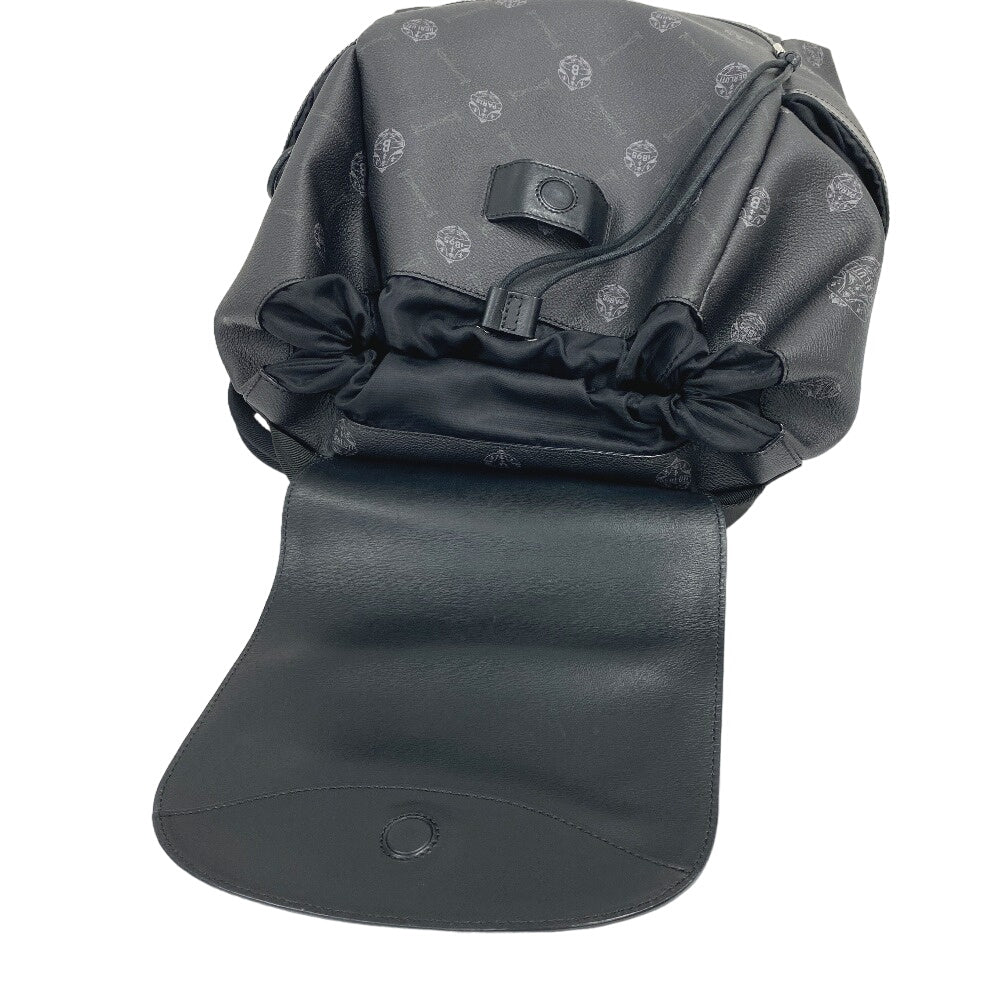 Berluti Backpack PVC, Leather black Hiker mens Used Authentic