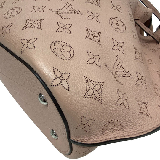 LOUIS VUITTON Handbag M54401 leather pink Mahina Giroratta Women Used Authentic