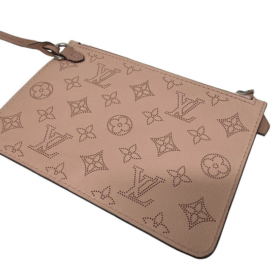 LOUIS VUITTON Handbag M54401 leather pink Mahina Giroratta Women Used Authentic