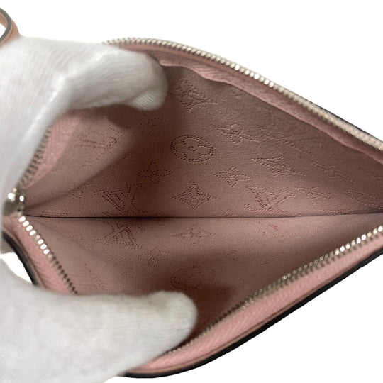 LOUIS VUITTON Handbag M54401 leather pink Mahina Giroratta Women Used Authentic