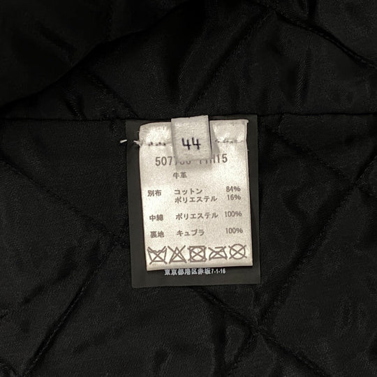 BALENCIAGA tailored jacket Leather, Polyester black 44 mens 44 Used Authentic