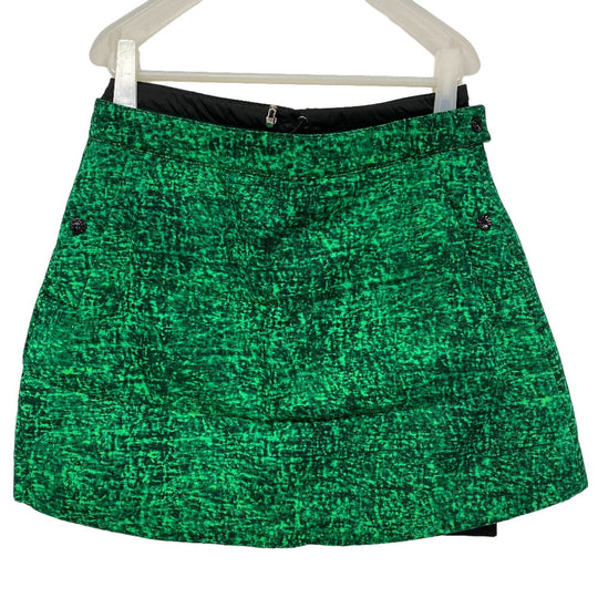 MONCLER skirt H209E2D00002 Cotton, Nylon green JW Anderson 22 years Down filled Women 40 Used Authentic