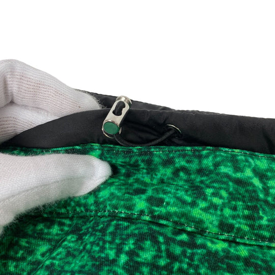 MONCLER skirt H209E2D00002 Cotton, Nylon green JW Anderson 22 years Down filled Women 40 Used Authentic