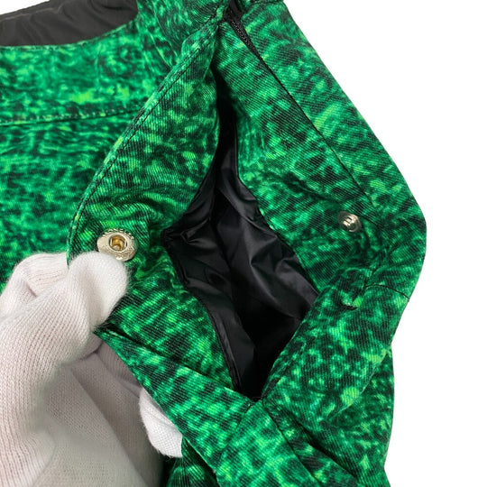 MONCLER skirt H209E2D00002 Cotton, Nylon green JW Anderson 22 years Down filled Women 40 Used Authentic