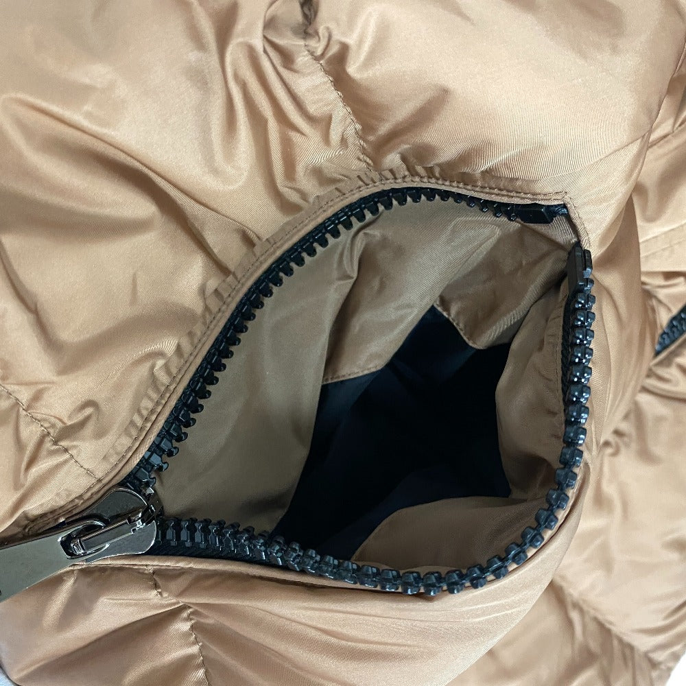 MONCLER Down jacket Nylon beige 21 years 00 BOUCAGE Women TG00 Used Authentic