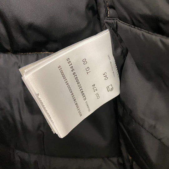 MONCLER Down jacket Nylon beige 21 years 00 BOUCAGE Women TG00 Used Authentic