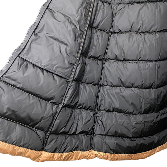 MONCLER Down jacket Nylon beige 21 years 00 BOUCAGE Women TG00 Used Authentic
