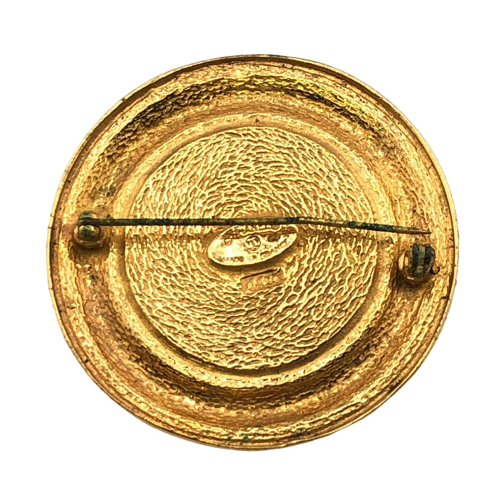 CHANEL Brooch Gold Plated gold 31 RUE CAMBON 1150 Women Used Authentic