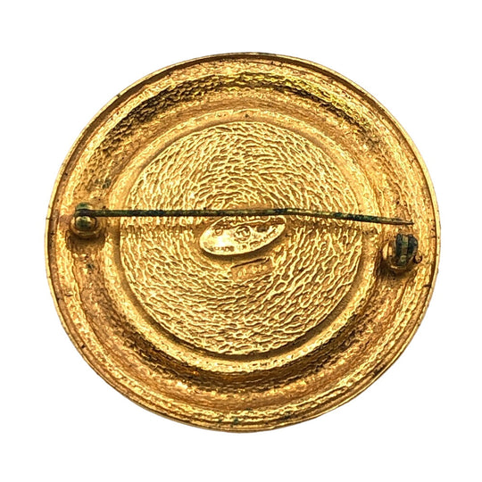 CHANEL Brooch Gold Plated gold 31 RUE CAMBON 1150 Women Used Authentic