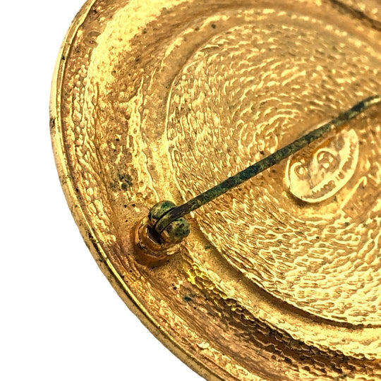 CHANEL Brooch Gold Plated gold 31 RUE CAMBON 1150 Women Used Authentic