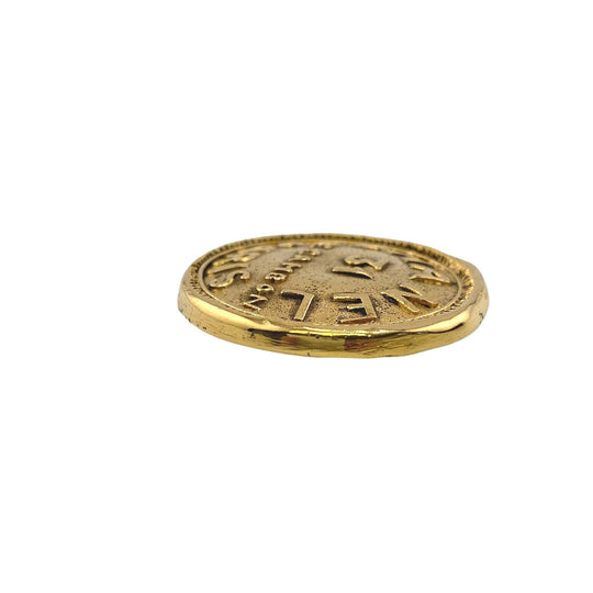 CHANEL Brooch Gold Plated gold 31 RUE CAMBON 1135 Women Used Authentic
