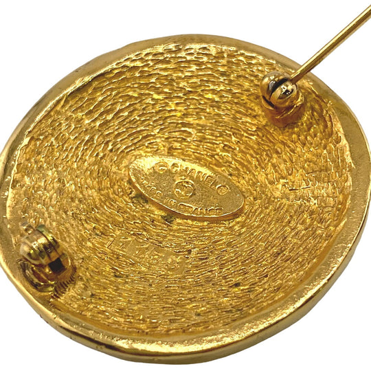CHANEL Brooch Gold Plated gold 31 RUE CAMBON 1135 Women Used Authentic