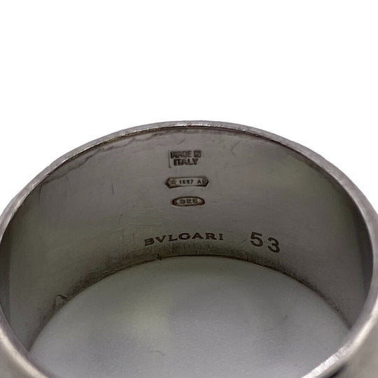 BVLGARI Ring Silver925 Silver 53 925 9.1g charity Save the children Women Used Authentic