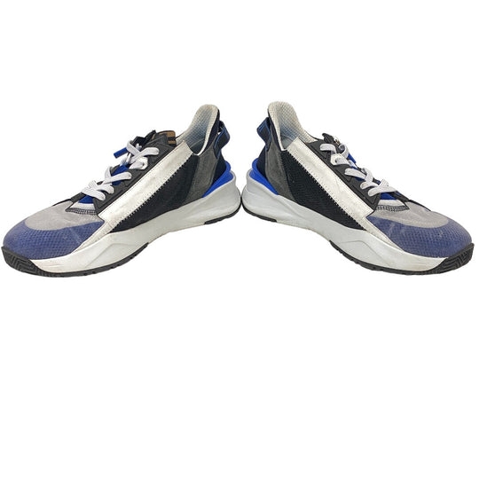 FENDI sneakers Fabric, Leather black flow 9