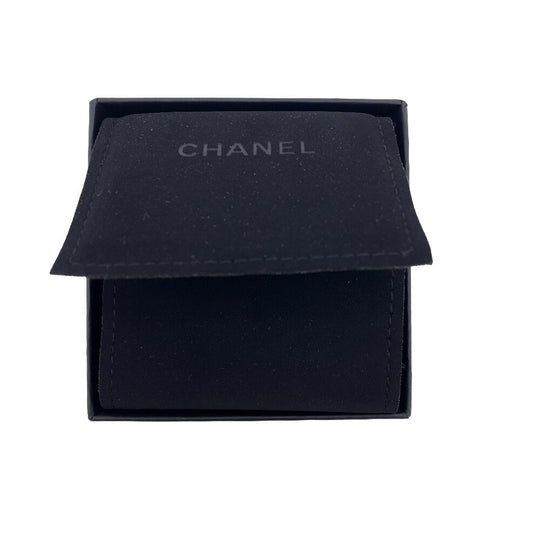 CHANEL Brooch Gold Plated black B23C Matrasse Turnlock COCO Mark Women Used Authentic