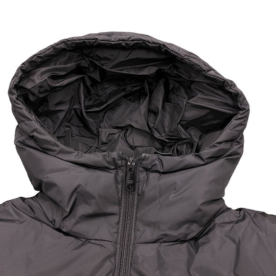 PRADA Down jacket 29F430 Nylon black 21 years 38 Triangle logo Women 38 Used Authentic
