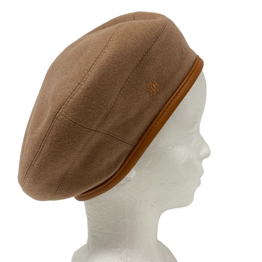 HERMES beret Brown diamond Brown Serie Women(Unisex) 57 Used Authentic