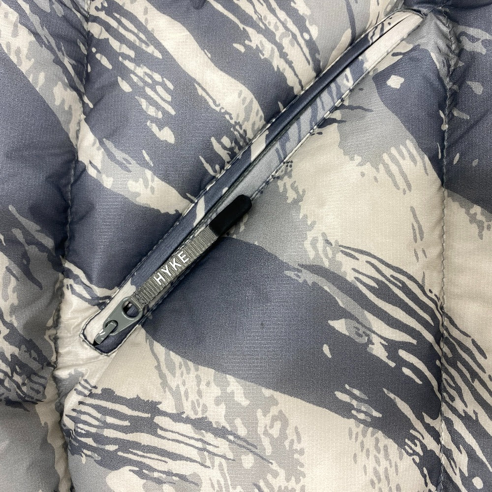 MONCLER Down jacket Nylon gray Moncler Genius x Hike 22 00 GALENSTOCKIS PRINT mens TG00 Used Authentic