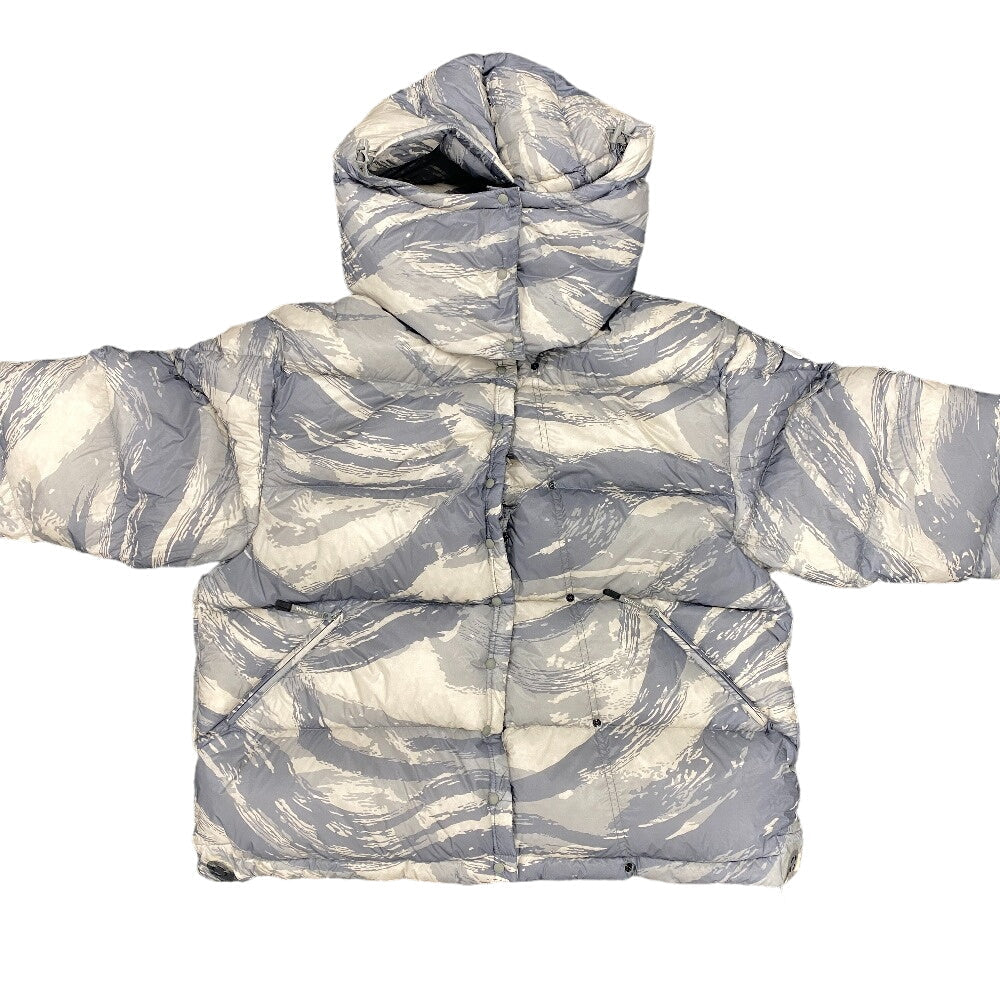MONCLER Down jacket Nylon gray Moncler Genius x Hike 22 00 GALENSTOCKIS PRINT mens TG00 Used Authentic