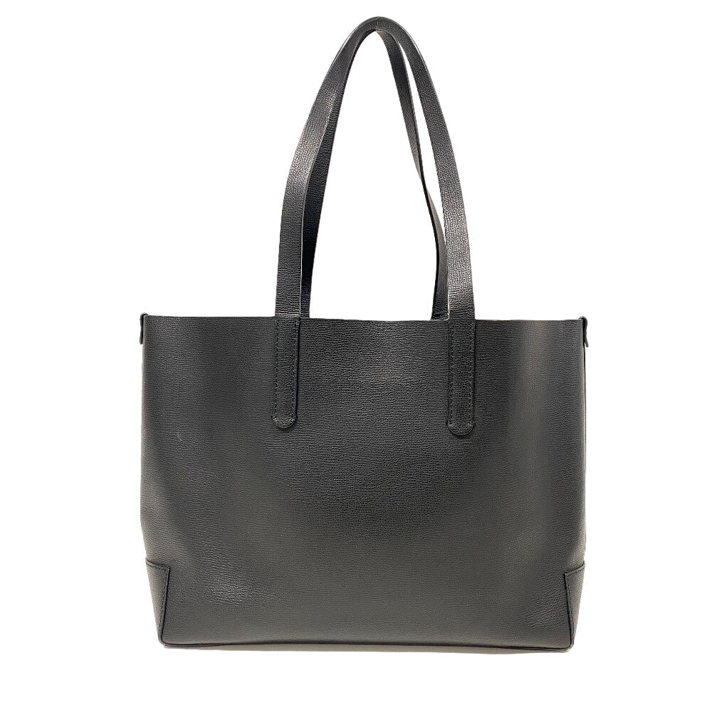 THOMAS BURBERRY Tote Bag PVC, Leather black TB unisex(Unisex) Used Authentic