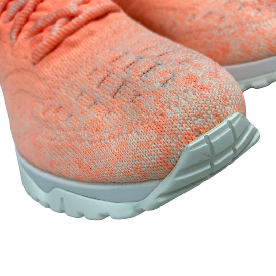 LOUIS VUITTON sneakers fabric Orange 6 LV logo VNR line mens 6 Used Authentic