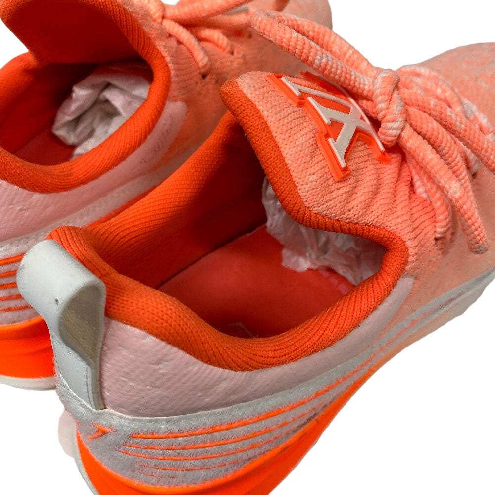 LOUIS VUITTON sneakers fabric Orange 6 LV logo VNR line mens 6 Used Authentic