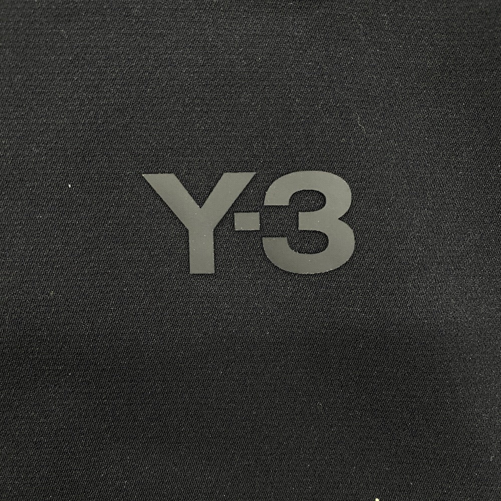 Y-3 sweat HM5036 Nylon black Sweatshirt Pullover Long sleeve LOGO CREW mens M Used Authentic