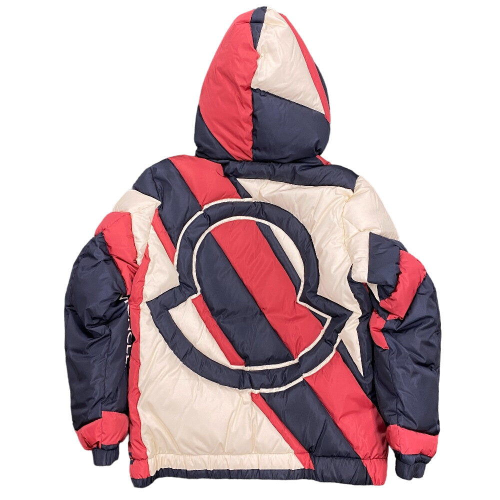 MONCLER Down jacket Nylon Navy x white x red Moncler Genius 1 Craig Green PLUNGER mens 1 Used Authentic