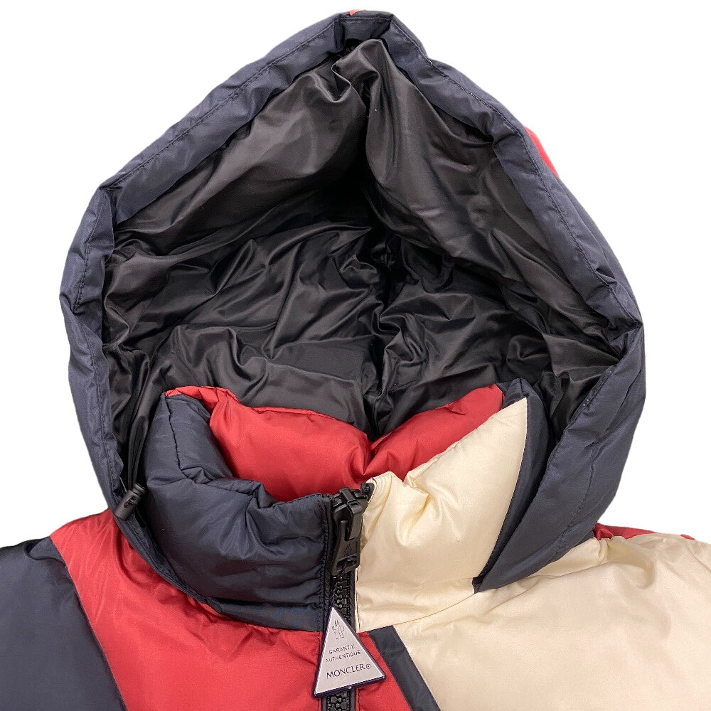 MONCLER Down jacket Nylon Navy x white x red Moncler Genius 1 Craig Green PLUNGER mens 1 Used Authentic
