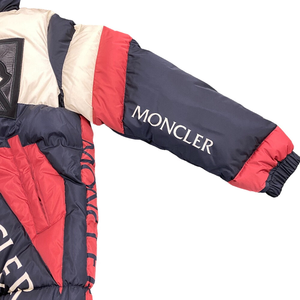 MONCLER Down jacket Nylon Navy x white x red Moncler Genius 1 Craig Green PLUNGER mens 1 Used Authentic