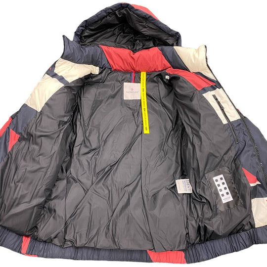 MONCLER Down jacket Nylon Navy x white x red Moncler Genius 1 Craig Green PLUNGER mens 1 Used Authentic