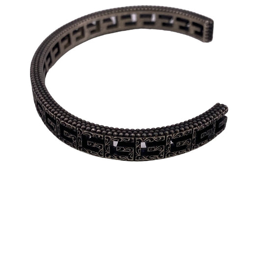 GUCCI Bangle 576990 Silver925 Silver 16 Square G unisex(Unisex) Used Authentic