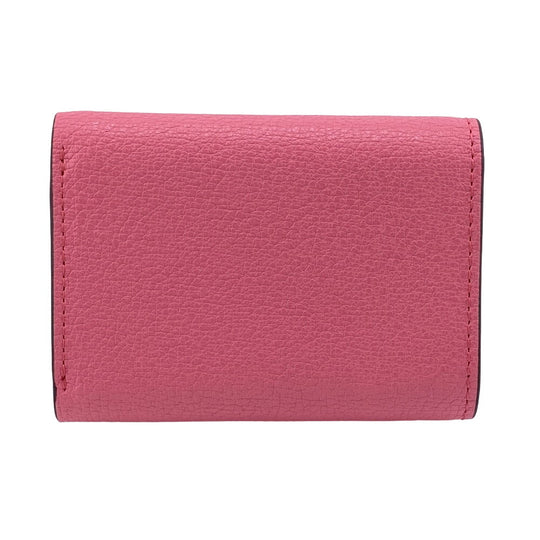 Furla Tri-fold wallet WP00196 AX0732 1081S leather pink Magnolia Women Used Authentic