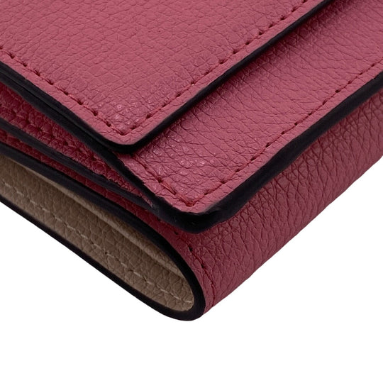 Furla Tri-fold wallet WP00196 AX0732 1081S leather pink Magnolia Women Used Authentic