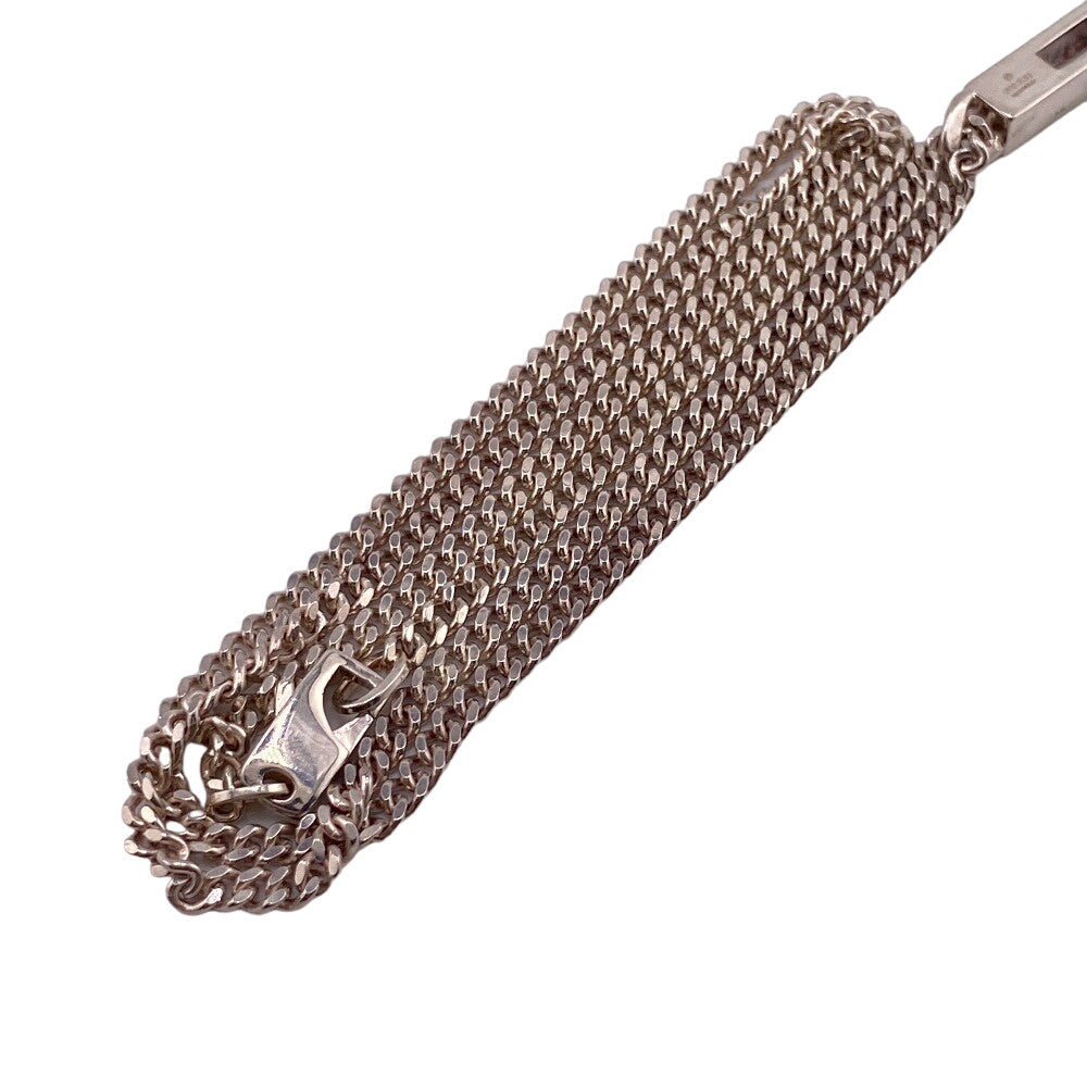 GUCCI Necklace Silver925 Silver Branded G Women Used Authentic